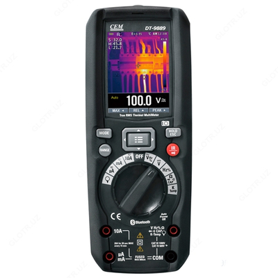 DT-9889 — мультиметр TRMS с встроенным тепловизором