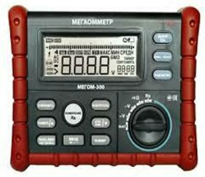 МЕГОМ-300 — мегаомметр цифровой