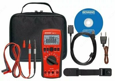 Benning ММ 12 — цифровой мультиметр TRUE RMS с функцией регистрации и интерфейсом Bluetooth