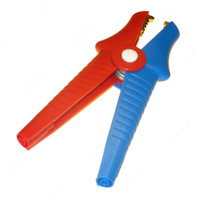 К06 — зажим «крокодил» изолированный Кельвина