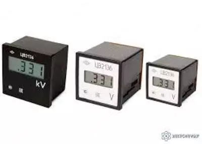 ЦВ 2136-3 — вольтметр переменного тока (72х72)