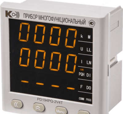 PD194PQ-2V4T-A1 — многофункциональный цифровой электроизмерительный прибор (одностраничная модификация, повышенной точности)
