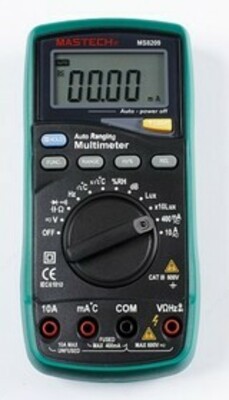 MS8209 — мультиметр цифровой