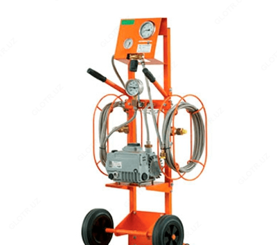 DILO 3-001-4-R022 — устройство для откачки воздуха и заполнения элегазом (с весами)