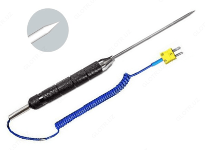 HP-502A-M12 — датчик протыкающего типа для измерения температуры продуктов питания, жидкостей и гелей