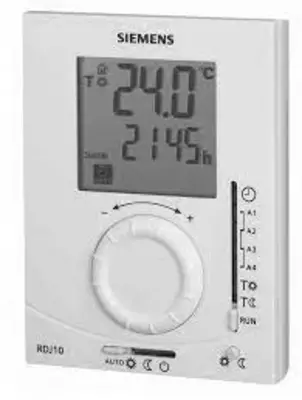 ТЕРМОСТАТЫ КОМНАТНЫЕ RDJ10 ДЛЯ ОТОПЛЕНИЯ, С ТАЙМЕРОМ