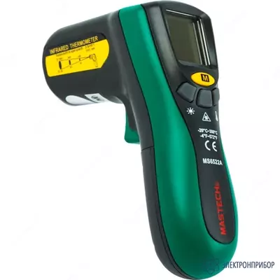 Термометр дистанционный цифровой инфракрасный (пирометр) Mastech MS6522A