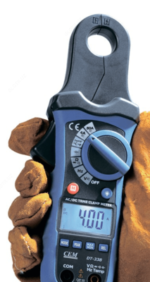 DT-338 — клещи электроизмерительные