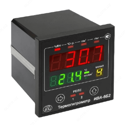 ИВА-6Б2 — стационарный термогигрометр в щитовом исполнении