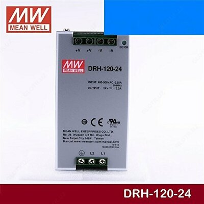 DRH-120-24 Блок питания импульсный MEAN WELL