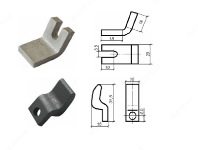 Контакт КТ6063С подвижный