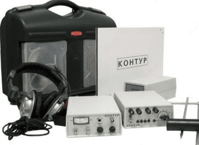 Контур — трассоискатель кабелей и трубопроводов с бесконтактным подключением (мощность 50 Вт)