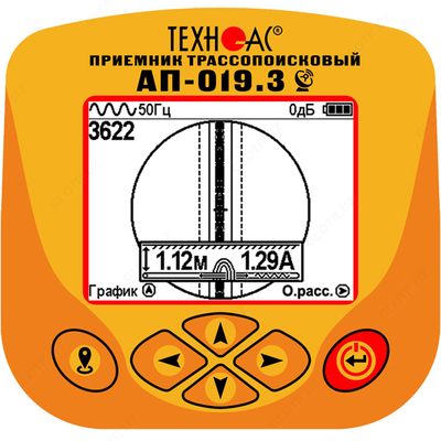Успех КБИ-309К — кабелеискатель с функцией сохранения координат GPS/Глонасс
