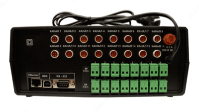 ИВТМ-7/16-T — шестнадцатиканальный стационарный измеритель-регулятор влажности и температуры (измерительный блок)