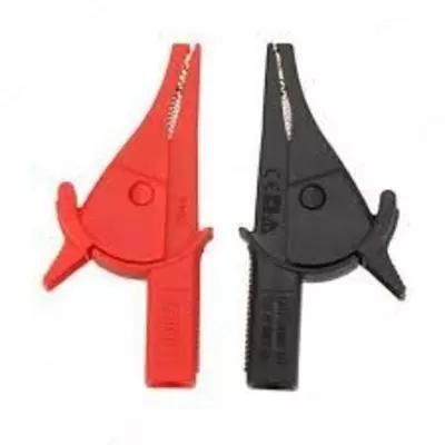 UNI-T UT-C04A — крокодил (комплект красный/черный), CAT III 1000V/CAT IV 600V 10А