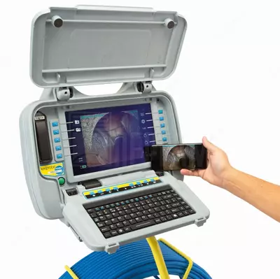 FlexiProbe Р540 камера PAL 50мм, кабель 150м — проталкиваемая система внутритрубной телеинспекции