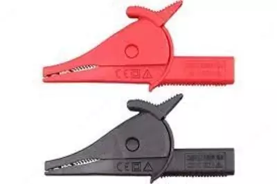 UNI-T UT-C04A — крокодил (комплект красный/черный), CAT III 1000V/CAT IV 600V 10А