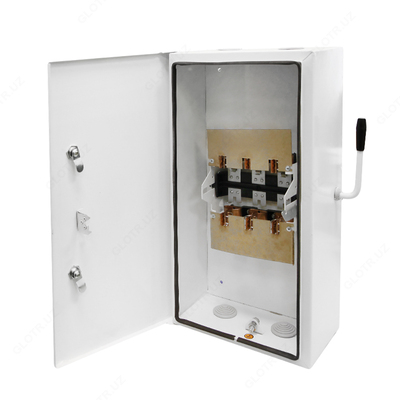 Ящик силовой с рубильником ЯБПВУ 400А IP54 без ППН-37 медные контакт основания