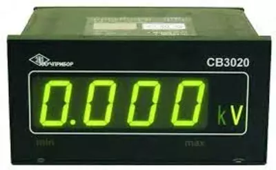 СВ3020-250 — вольтметр цифровой щитовой, 250 В