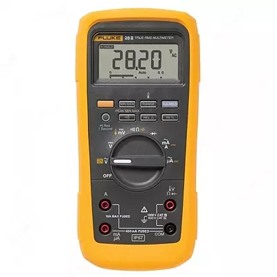 Fluke 28 II — промышленный цифровой мультиметр True-RMS со степенью защиты IP67