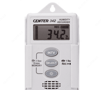 CENTER 342 — малогабаритный регистратор температуры и влажности