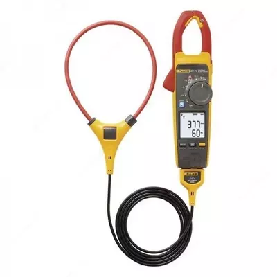 Fluke 378 — токоизмерительные клещи с датчиком iFlex для бесконтактного измерения истинных среднеквадратичных значений постоянного/переменного тока и напряжения