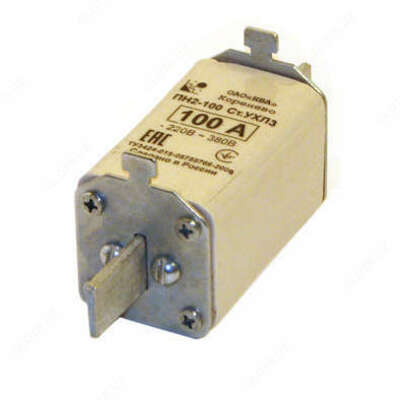 Плавкая вставка ПН2- 100/80А УХЛ3 медь