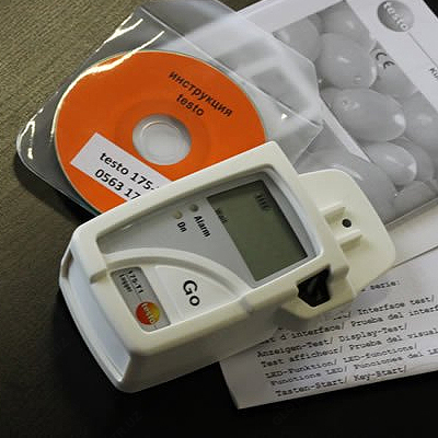 РЕГИСТРАТОР ДАННЫХ ТЕМПЕРАТУРЫ TESTO 175-T1