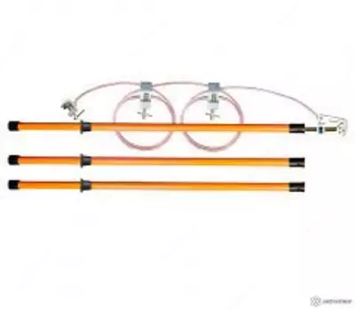 ЗПП-15-3/3-95 — заземление переносное подстанционное с тремя штангами