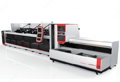 Автоматический волоконный лазерный станок для резки трубы