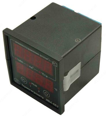 ИВА-6Б2 — стационарный термогигрометр в щитовом исполнении