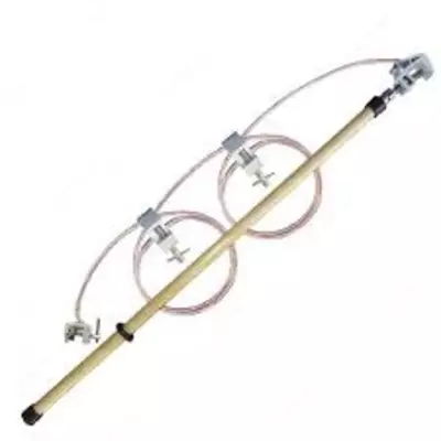 ЗПП-15-3/3-150 — заземление переносное подстанционное с тремя штангами