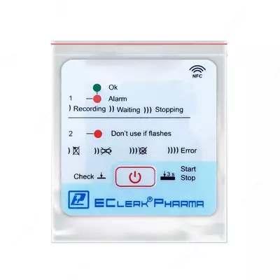 EClerk-Pharma-NFC-A — терморегистратор автономный