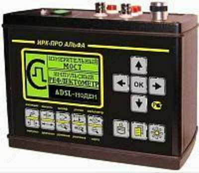 CableMeter E — рефлектометр + мост для измерения длины и входного контроля силового кабеля