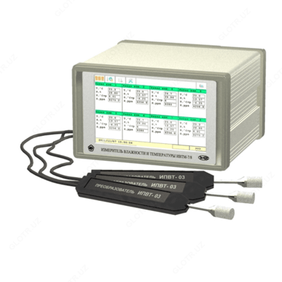 ИВТМ-7/8-T("7) — восьмиканальный стационарный измеритель-регулятор влажности и температуры c цветным сенсорным дисплеем 7 дюймов