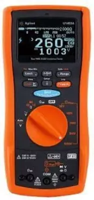 U1453A — измеритель сопротивления изоляции, OLED дисплей, от 50 В до 1 кВ