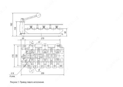 Переключатель-разъединитель ВД1-3751Л 400А