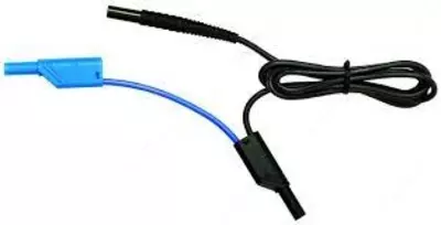 WAPRZ1X2BLBBE — провод измерительный 1,2м экранированный чёрный