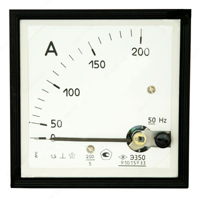Aмпeрмeтр/вольтметр Е350
