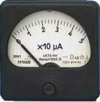 М1400 — прибор щитовой аналоговый постоянного тока