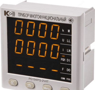 PD194PQ-2N4T-A — многофункциональный цифровой электроизмерительный прибор (многостраничная модификация, повышенной точности)