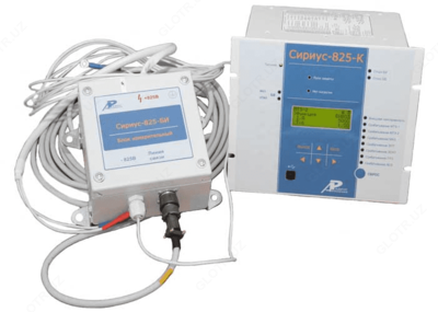 Сириус-825-РВ — устройство релейной защиты и автоматики резервного фидера контактной сети