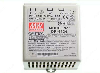 DR-4524 Блок питания MEAN WELL