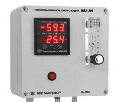 ИВА-208 — стационарный измеритель влажности сжатых технологических газов