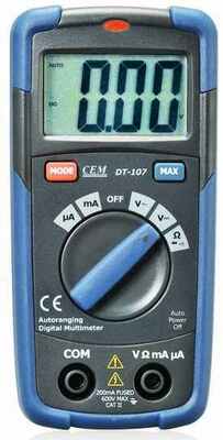 DT-107 — мультиметр компактный
