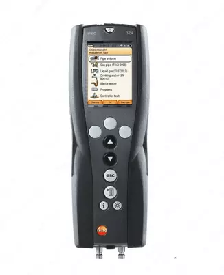 testo 324 профессиональный комплект — система тестирования газовых и гидравлических трубопроводов