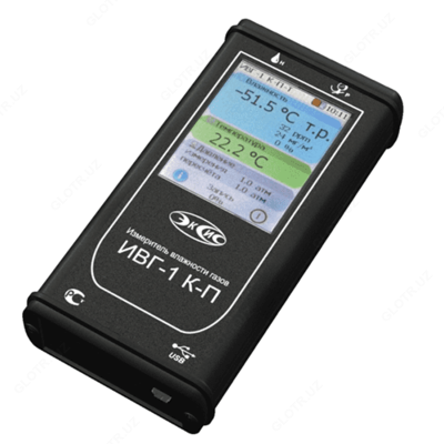 ИВГ-1 К-П-Т — портативный измеритель микровлажности газов с сенсорным дисплеем