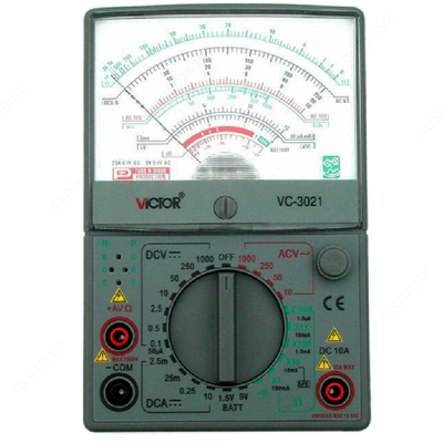 Victor VC3021 — мультиметр аналоговый