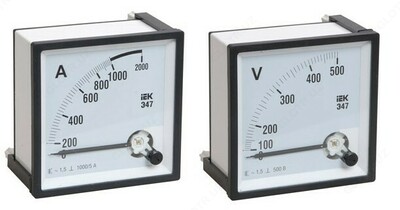 Вольтметр Э47 600В кл. точн. 1,5 96х96мм