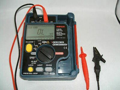 MG1000 — измеритель сопротивления изоляции